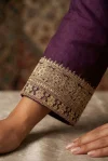 Reenkal By Aurraa Premium Silk Embroidery Gown With Dupatta 